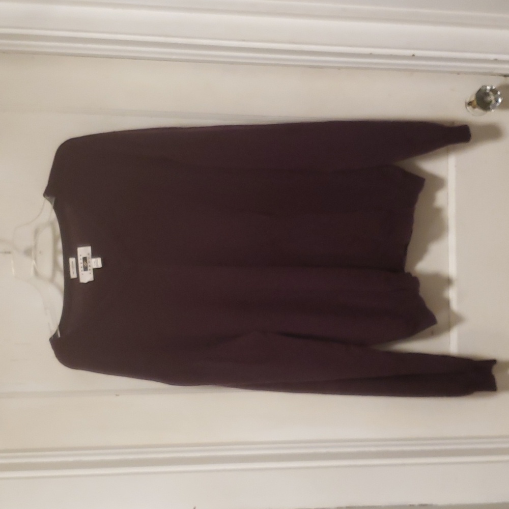 Joseph Abboud 100% Cashmere Vneck Longsleeve Old Money Academia Sweater 2x